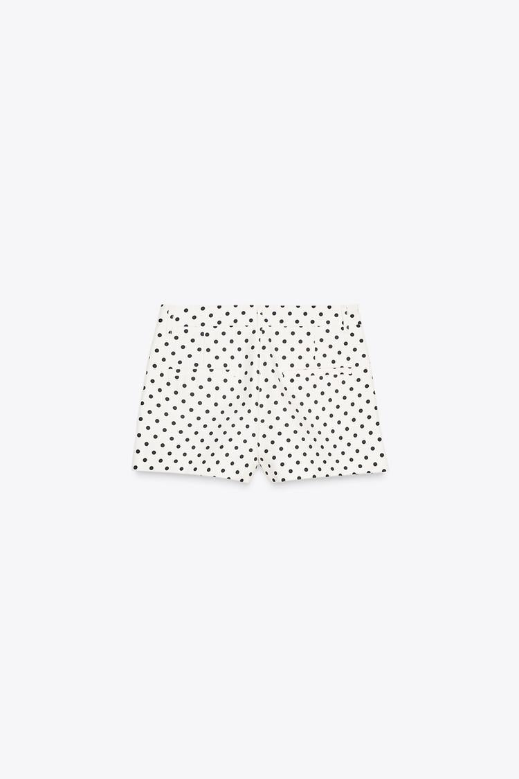 Polka Dot Mini Shorts