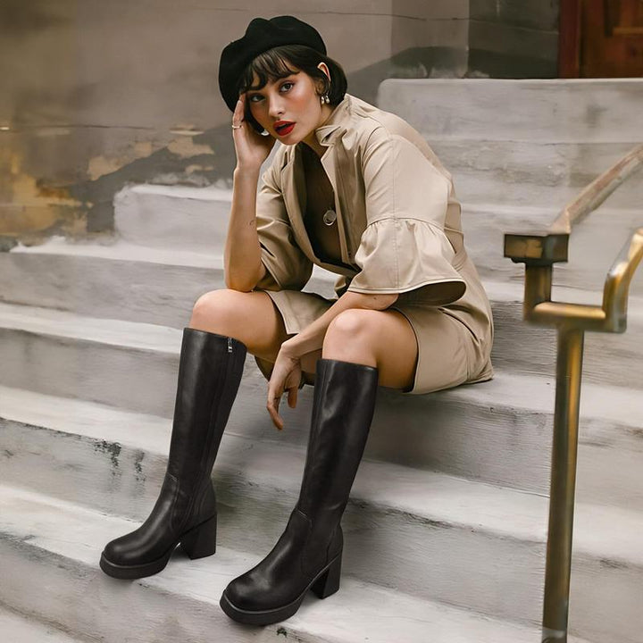 Chelsea Knee High Boots