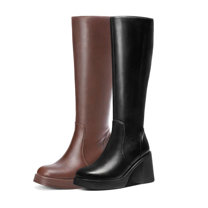 Chelsea Knee High Boots